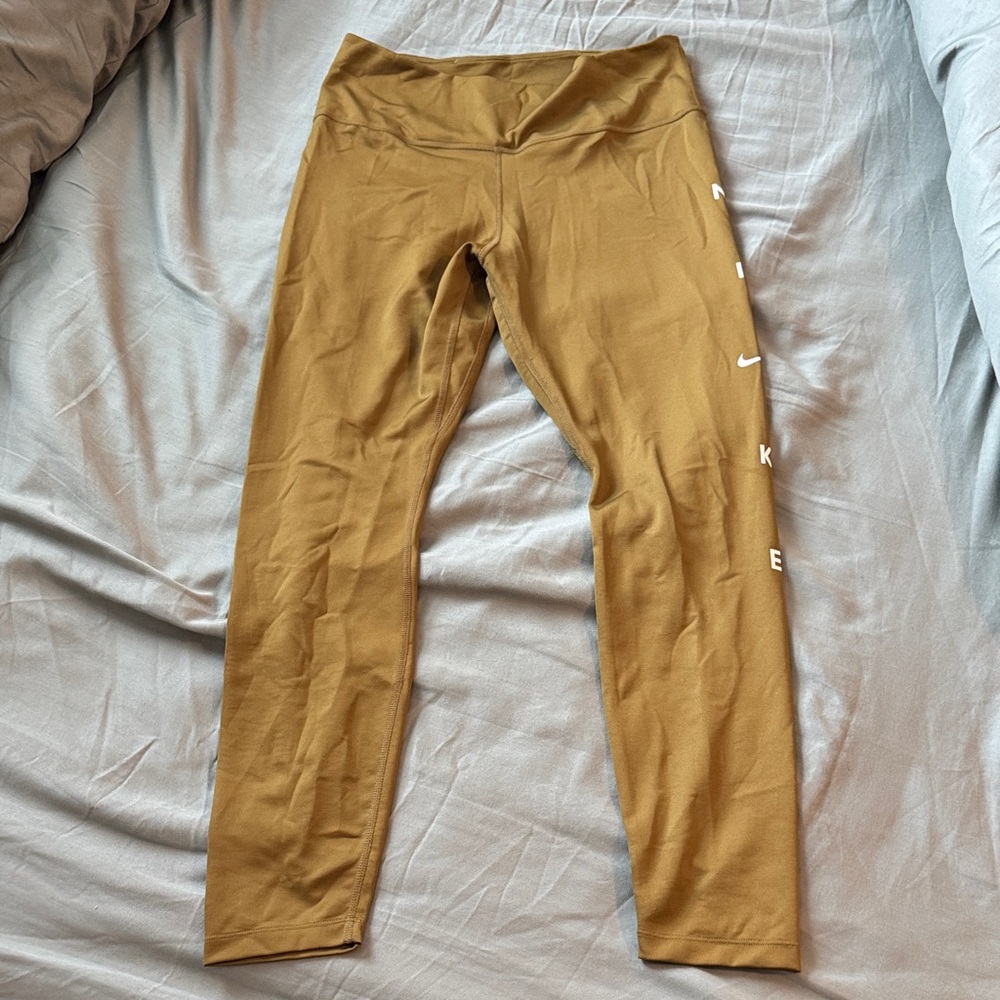 Nike olive green Leggings